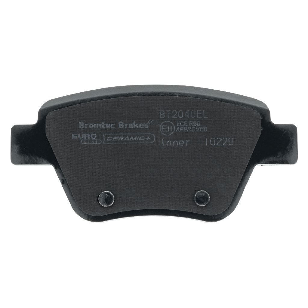 Euro-line Brake Pad Rear Set Vw Caddy Eos Golf Jetta Audi - Bt2040el