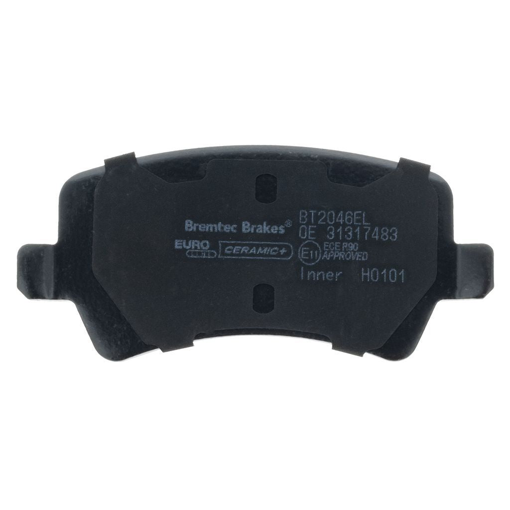 EURO-LINECERAMIC+ ZERO DUST FORD MONDEO IV & ELEC ASSIST - BT2046EL
