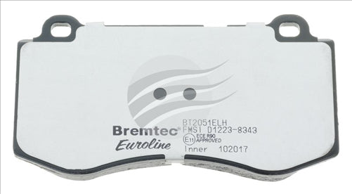 EURO-LINE HD BRAKE PADS SET MERCEDES S500 (W221) BREMBO BT2051ELH