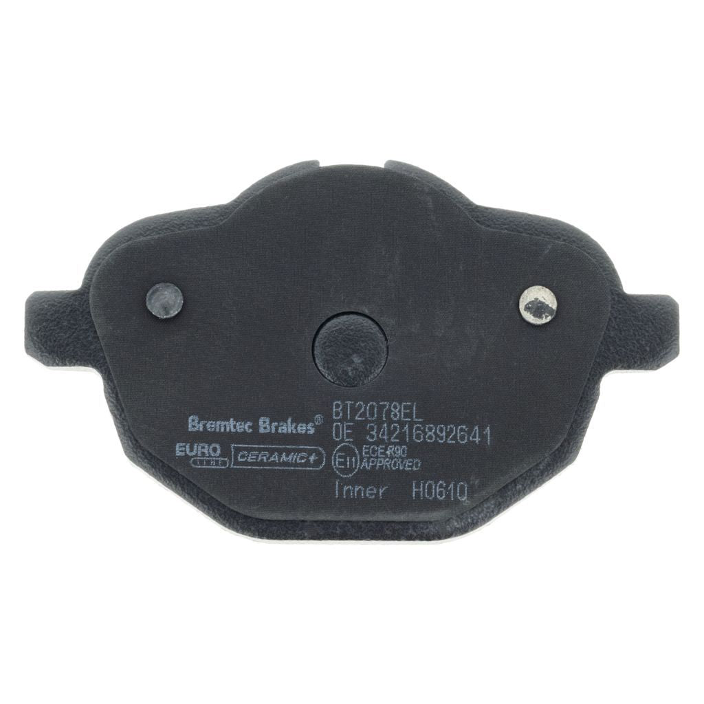 Euro-line Brake Pads Set BMW 5 (F10) 528i, 520d 3/2010 - Bt2078el