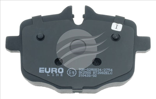 EURO-LINE BRAKE PADS SET BMW 5 SERIES 535i (F10) 2011- BT2082ELC