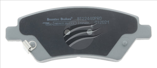 BREMTEC PRO LINE HEAVY DUTY CERAMIC FOTON TUNLAND 2012- REAR BT22440PRO