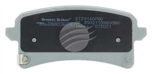 BREMTEC PRO-LINE HD CERAMIC+ BRAKE PAD HAVAL H9 2015- REAR BT23140PRO