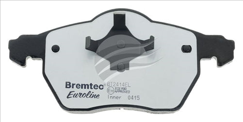 EURO-LINE BRAKE PADS SET VOLVO C70 2.0T (17"" WHEELS) BT2414ELC