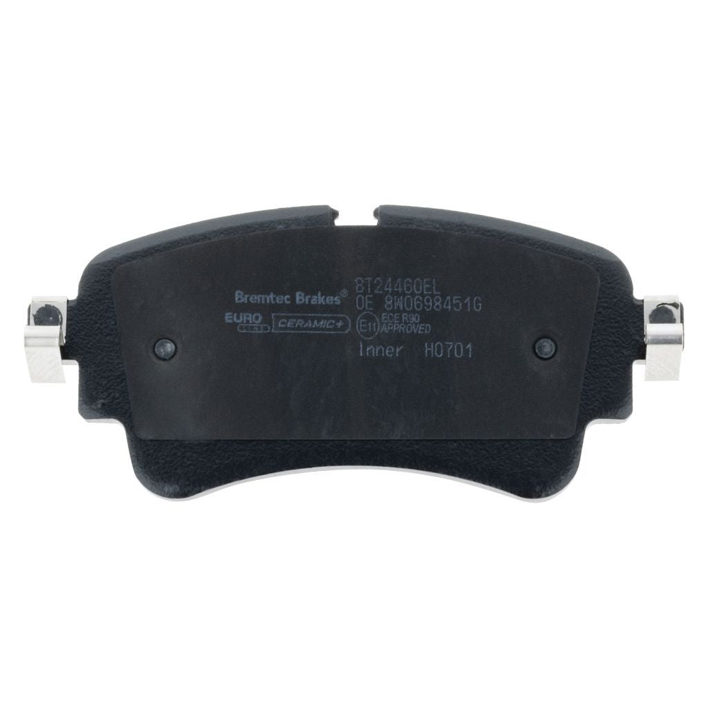Euro-line Brake Pads Set Audi A4 (B9) 2.0tfsi 2015 - Bt24460el