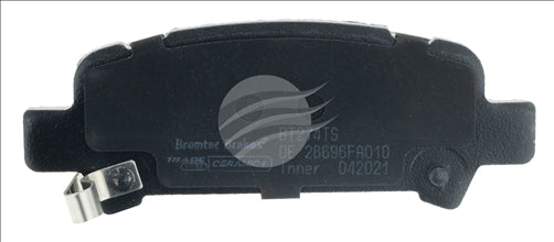 TRADE-LINE BRAKE PAD REAR SET IMPREZA FORESTER LEGACY BT274TS