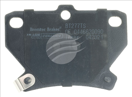 TRADE-LINE BRAKE PAD REAR SET COROLLA ZZE PRIUS NH VITZ SCP BT277TS