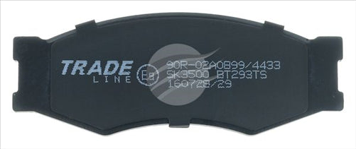 TRADE-LINE BRAKE PAD FRONT SET NAVARA D21 PATHFINDER PRAIRIE BT293TS