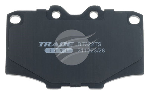 TRADE-LINE BRAKE PAD FRONT SET HILUX 4RUNNER LANDCRUISER BT322TS