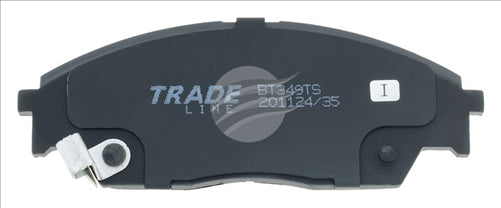 TRADELINE BRAKE PAD SET FRONT HONDA CIVIC 1990-91 BT349TS