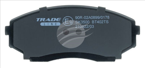 TRADE-LINE BRAKE PAD FRONT SET MAZDA MPV E2000 E1800 BONGO BT402TS
