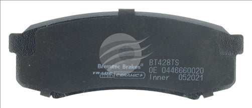 TRADE-LINE BRAKE PAD REAR SET LDV V80 LANDCRUISER HILUX BT428TS