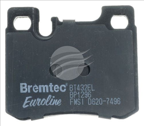 EURO-LINE BRAKE PADS SET MERCEDES C CLASS (W202) BT432ELC