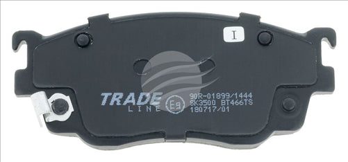 TRADELINE BRAKE PAD SET FRONT MAZDA 626 GF 15"""""""""""""""""""""""""""""""""""""""""""""""""""""""""""""""" WHEELS BT466TS