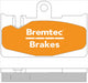 BREMTEC EURO-LINE BRAKE PADS SET BT602ELC