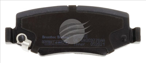 4WD BRAKE PADS SET JEEP WRANGLER 3.7i V6 2007- BT604E