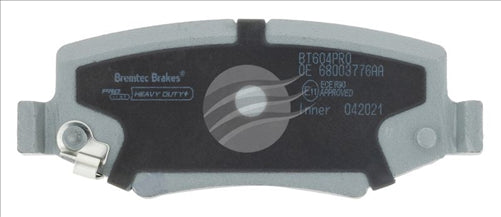 PRO-LINE BRAKE PADS SET JEEP WRANGLER 3.7i V6 2007- BT604PRO