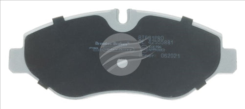 PRO-LINE BRAKE PADS SET IVECO DAILY III 29C, 35C 2006- BT681PRO