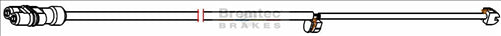 BREMTEC EUROLINE BRAKE WEAR SENSOR BTS188