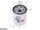 Sakura Oil Filter FITS Z172 Z734 WCO28 use C-14042 use C-14042