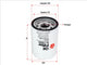 Sakura OIL FILTER FITS Z692 WCO129 C-1925