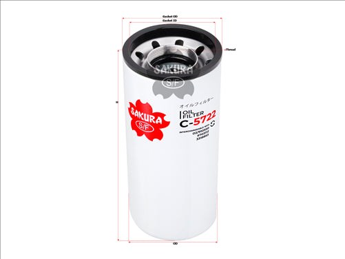 Sakura OIL FILTER FITS LF3000 C-5706-2 C-5722