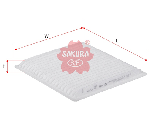 Sakura CABIN FILTER FITS RCA104P WACF5231 CAC-1103 CA-1103
