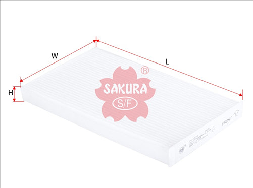 Sakura CABIN FILTER FITS WACF0164 88568-60010 CA-18270