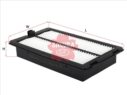 Sakura CABIN FILTER FITS HITACHI 4643580 CA-27030