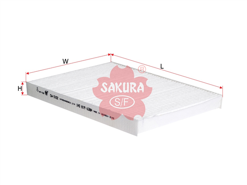Sakura CABIN FILTER FITS RCA103P WACF0016 WACF0011 CA-3102