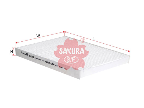 Sakura CABIN FILTER FITS RCA103P WACF0016 WACF0011 CA-3102