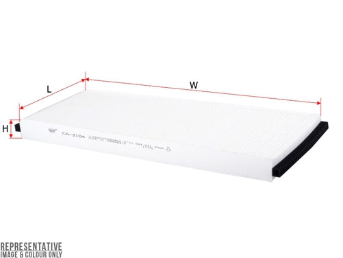 Sakura CABIN FILTER FITS RCA122P WACF5324 CA-3104