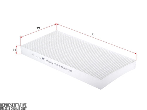 Sakura CABIN FILTER FITS RCA131P WACF3337 CAN USE CF1004C CA-6516