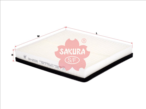 Sakura CABIN FILTER FITS 52063110 84384A500C CA-65330