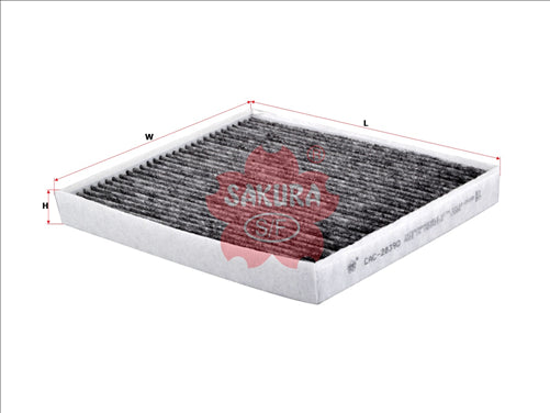 Sakura CABIN FILTER FITS RCA232P BBP2-61-J6X CAC-28390