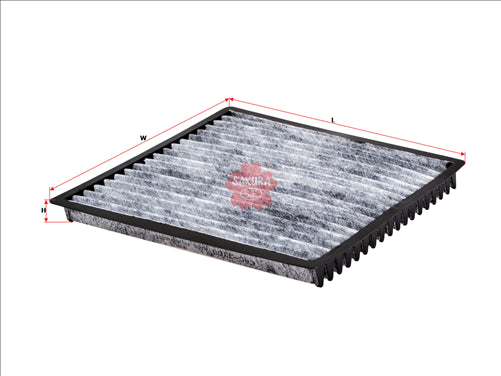 Sakura CABIN FILTER FITS RCA140P 92184248 CAC-3300