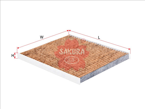 Sakura CABIN FILTER FITS RCA333MS CAV-11380