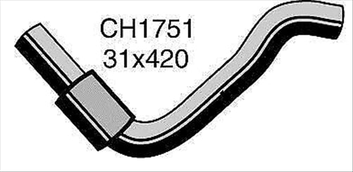 MACKAY Radiator Lower Hose - TOYOTA CAMRY SV11R - 2.0L I4 PETROL - Manual &