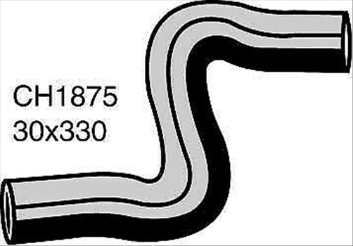 MACKAY Radiator Upper Hose BMW 320 E21 - 2.0L I4 CH1875