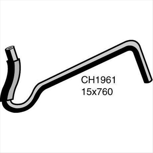 MACKAY Heater Hose FORD MAZDA 626 GD - 2.2L I4 CH1961