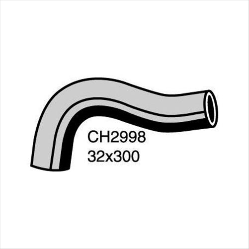 BOTTOM HOSE TOYOTA HILUX LN167 3L 5L RAD TO PIPR 97-03 CH2998