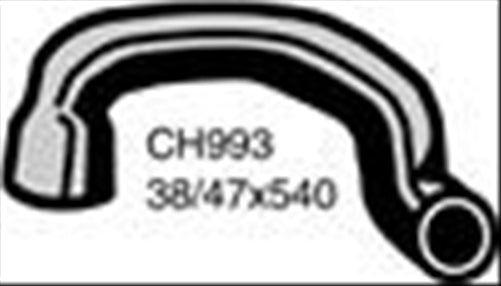 MACKAY BOTTOM HOSE FORD FALCON XA XB XC 3.3L MANUAL 72-79