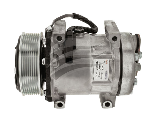 JAYAIR COMPRESSOR FREIGHTLINER SD7H15 12V 8PV 123MM HOR PAD CM8485J