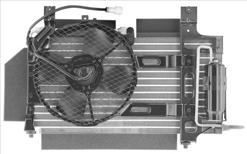DENSO CONDENSER SUZUKI SWIFT 1.6 89-91 ND # 147700-2870 CN5409