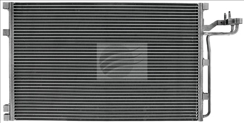 JAYAIR CONDENSER VOLVO C30 10/06- S40 S40 1/04- V50 4/04- C70 CONV CN5548