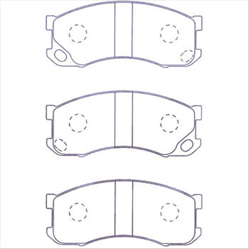 XP FRONT DISC BRAKE PADS - MITSUBISHI CANTER FA/FB/FD 85-