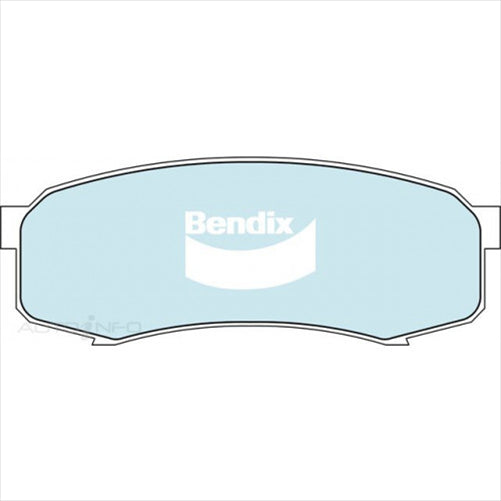 Remsa REAR DISC BRAKE PADS - LDV Mitsubishi Toyota DB1200 U