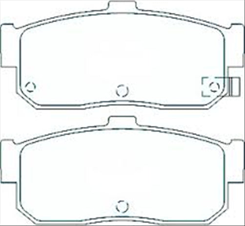 XP REAR DISC BRAKE PADS - NISSAN MAXIMA 91-03