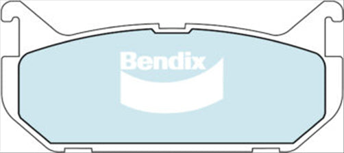 REAR DISC BRAKE PADS - MAZDA 626 GE , GF 91-03 DB1254 UC 041600UC