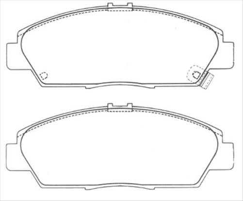 FRONT BRAKE PADS HONDA DB1268F